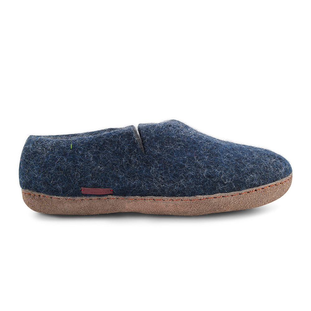 Mens wool store slip on shoes